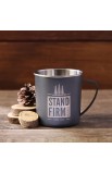 SMUG238 - Mug SS Camp Gray Stand Firm 1 Cor 16:13 - - 4 