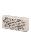 LCP40601 - Tabletop Scripture Block Serenity 2.25H - - 1 