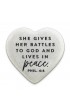 LCP40743 - Scripture Stone Hope Heart Peace - - 1 