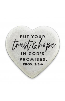 LCP40747 - Scripture Stone Hope Heart Trust & Hope - - 1 