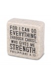 LCP40765 - Tabletop Stone Everything Christ2.25 - - 1 