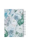 Journal Wirebound Blue Floral She Speaks with Wisdom Prov. 31:26