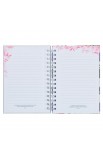 JLW173 - Journal Wirebound Floral/Stripes Bless You Num. 6:24-25 - - 4 