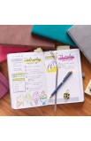 UDP005 - Baxter Undated Planner Pink - - 10 