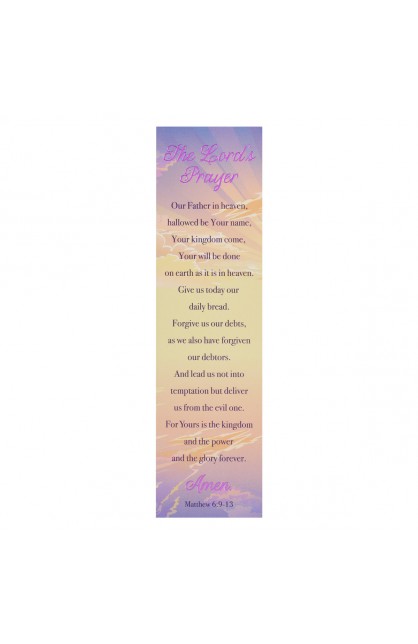 BMP122 - Bookmark Pack Sky The Lord's Prayer Matt. 6:9-13 - - 1 