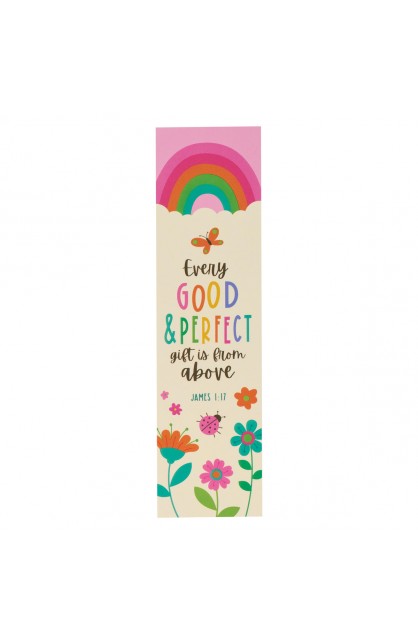 BMP127 - Bookmark Pack Rainbow Every Good & Perfect Gift James 1:17 - - 1 