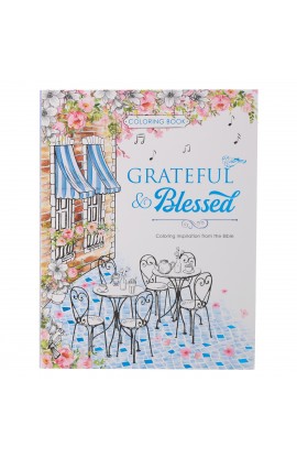 CLR088 - Coloring Book Grateful & Blessed - - 1 