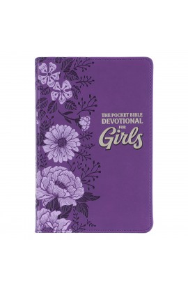 PBD009 - Pocket Bible Devotional for Girls Faux Leather - - 1 