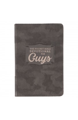 PBD010 - Pocket Bible Devotional for Guys Faux Leather - - 1 