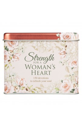 TIN047 - Cards in Tin Strength for a Woman's Heart - - 1 