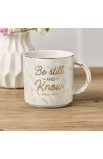 MUG931 - Mug Gray Marbled Be Still & Know Ps. 46:10 - - 4 