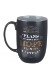 Mug Black/Gray Hope & a Future Jer. 29:11