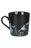 MUG1013 - Mug Black Floral Strength & Dignity Prov. 31:25 - - 2 