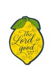 MG203 - Magnet Yellow Lemon The Lord is Good Ps. 34:8 - - 1 