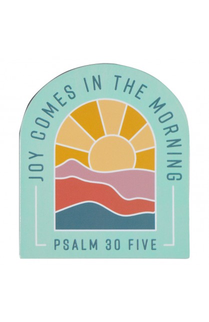 MG200 - Magnet Sun Joy Comes in the Morning Ps. 30:5 - - 1 