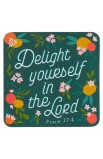 MG198 - Magnet Dk Teal Lemons Delight Yourself Ps. 37:4 - - 1 