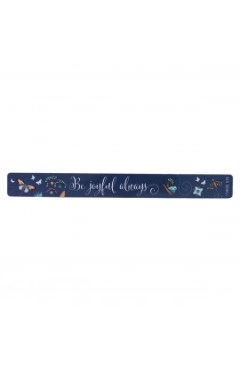 MS144 - Magnetic Strip Blue Butterflies Be Joyful Always 1 Thess. 5:16 - - 1 