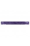 MS151 - Magnetic Strip Purple Floral I Know the Plans Jer. 29:11 - - 1 