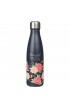 Water Bottle SS Navy Floral Strength & Dignity Prov. 31:25