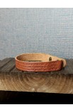 SC0307 - OUR FATHER ARABIC BROWN GENUINE LEATHER BRACELET - - 4 