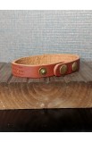 SC0281 - OUR FATHER BROWN GENUINE LEATHER BRACELET - - 4 