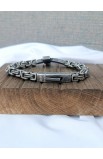 SC0277 - CROSS RETRO BLACK CHAIN BRACELET - - 3 