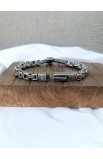 SC0277 - CROSS RETRO BLACK CHAIN BRACELET - - 4 