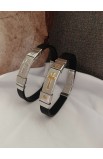 SC0285 - GOLD CROSS RUBBER BRACELET - - 4 