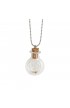 32-9453 - Mustard Seed Round Bottle Necklace - - 1 