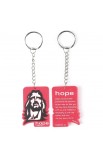 KC-460 - Keyring Pvc Jesus Hope - - 1 