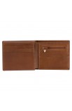 WT157 - Wallet Leather Brown Seek First the Kingdom Badge Matt 6:33 - - 3 