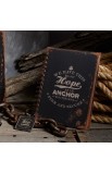 JLF117 - Journal Wirebound Black Anchor Heb 6:19 - - 7 