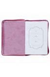 JL725 - Journal Classic Zip Purple Floral Trust in the Lord Prov 3:5 - - 3 