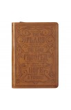 JL508 - Journal Classic Zip Tan I Know the Plans Jer 29:11 - - 1 