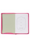 JL609 - Journal Classic Zip Pink God Works for the Good Rom 8:28 - - 3 