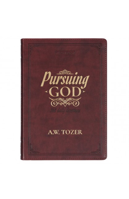 DEV259 - Devotional Pursuing God LP Faux leather - - 1 