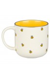 MUG947 - Mug White/Yellow Bees Kind Words Prov 16:24 - - 2 