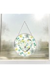 SUNCG-16 - Suncatcher Floral Psalm 143:8 - - 3 