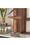 TTCR-333 - Cross Tabletop Wood Look Cross Resin 11.75 - - 1 