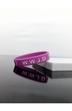 SC0333- - WWJD SILICONE BRACELET 19CM - - 3 