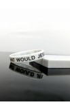 SC0333- - WWJD SILICONE BRACELET 19CM - - 9 