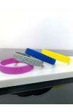 JESUS IS KING SILICONE BRACELET 19CM