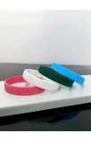 JESUS IS KING SILICONE BRACELET 19CM