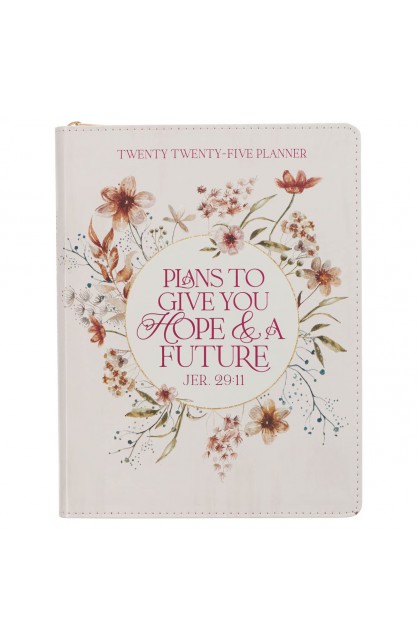 DPW341 - 2025 18-Month Planner Hope & A Future Jer. 29:11 - - 1 