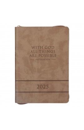 TPD345 - 2025 Executive Planner All Things Matt. 19:26 - - 1 