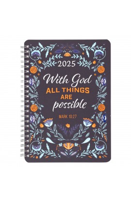 MYD095 - 2025 Wirebound Daily Planner All Things - - 1 