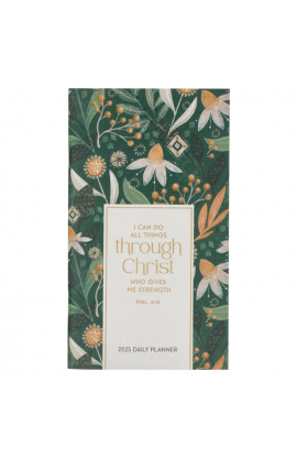 2025 Small Daily Planner Through Christ