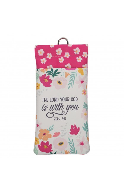 EGC003 - Eyeglass Case God is With You Zeph 3:17 - - 1 