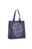 TOT197 - Tote Navy Walk by Faith 2 Cor 5:7 - - 3 