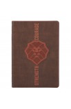 JL722 - Journal Classic Brown Lion Strength & Courage Josh 1:9 - - 1 